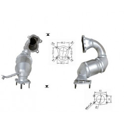 Magnaflow Catalytic Converter for MITSUBISHI