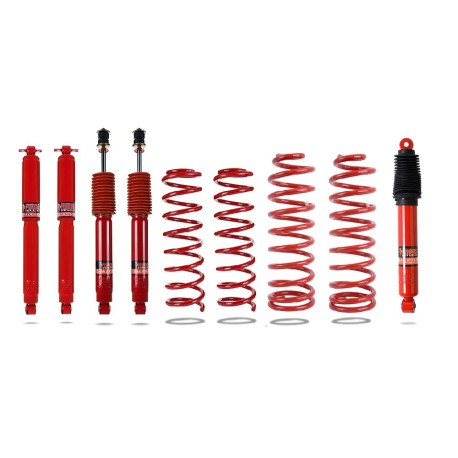 Pedders Pedders 814102 2 Inch Suspension Lift Kit Jeep Wrangler, JK, SWB | races-shop.com