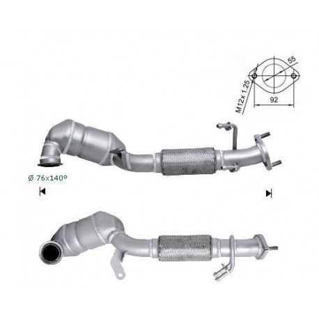 Direc fit CAT and DPF Magnaflow Magnaflow Catalytic Converter for MITSUBISHI | races-shop.com