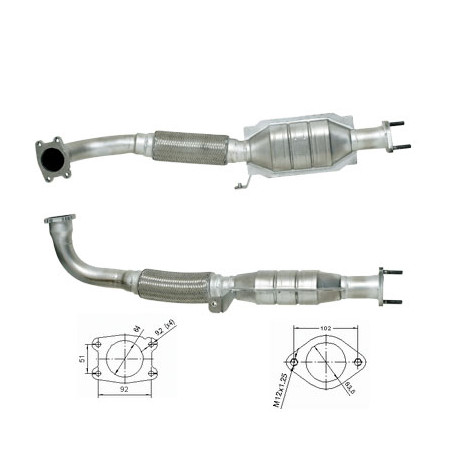 Direc fit CAT and DPF Magnaflow Magnaflow Catalytic Converter for MITSUBISHI | races-shop.com