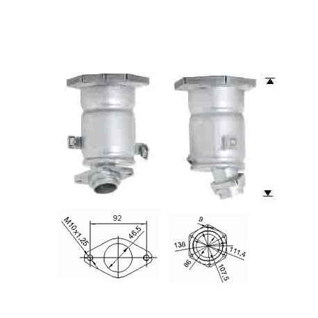 Direc fit CAT and DPF Magnaflow Magnaflow Catalytic Converter for NISSAN | races-shop.com