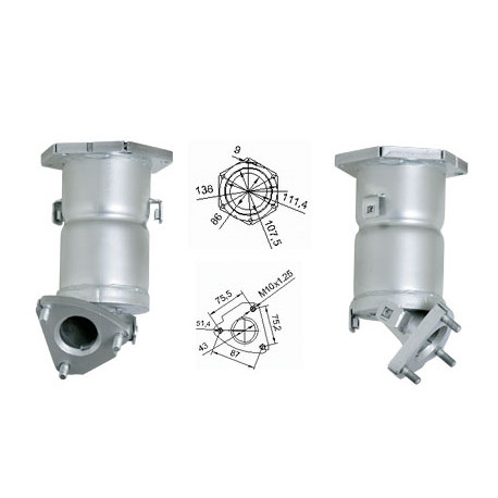 Direc fit CAT and DPF Magnaflow Magnaflow Catalytic Converter for NISSAN | races-shop.com