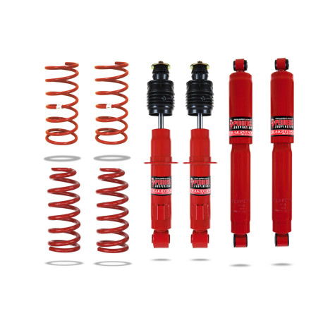 Pedders Pedders 803701 1.5 Inch Suspension Lift kit for Mitsubishi Pajero Sport with Foam Cell Shocks | races-shop.com