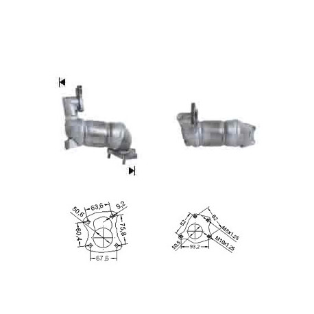 Direc fit CAT and DPF Magnaflow Magnaflow Catalytic Converter for NISSAN | races-shop.com