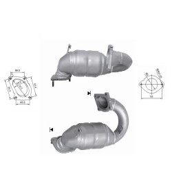 Magnaflow Catalytic Converter for NISSAN RENAULT