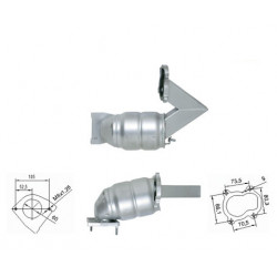 Magnaflow Catalytic Converter for NISSAN OPEL RENAULT