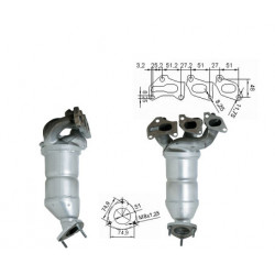 Magnaflow Catalytic Converter for OPEL