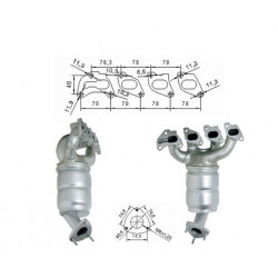Magnaflow Catalytic Converter for OPEL