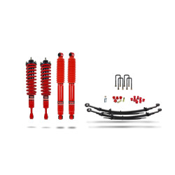 Pedders 803238 1.75 Inch Suspension Lift Kit Improved Ride Kit with Assembled Front Struts. Toyota Hilux MK8