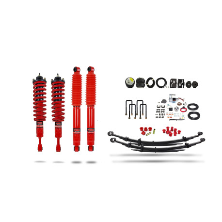 Pedders Pedders 803194 Demountable Camper Suspension Kit Toyota Hilux Mk6 and 7 | races-shop.com