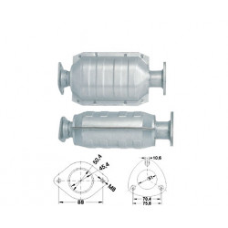 Fitting Kit 2yr Warranty Motexo MT90954H Exhaust Approved Petrol Catalytic Converter 