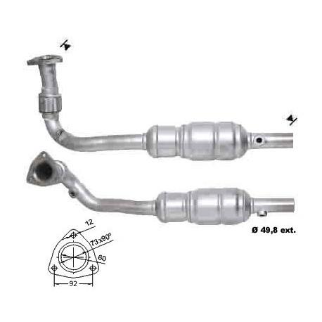 Direc fit CAT and DPF Magnaflow Magnaflow Catalytic Converter for OPEL | races-shop.com