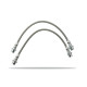 Pedders brakes Pedders 692005 Extended Braided Brake Hose Kit | races-shop.com