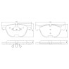 Pedders 6720051E SportsRyder EURO Kevlar Ceramic Pads
