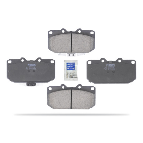 Pedders brakes Pedders 6720024 SportsRyder Kevlar Ceramic Pads | races-shop.com