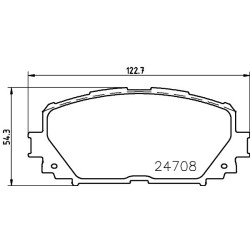 Pedders 6700017 Brake Pads