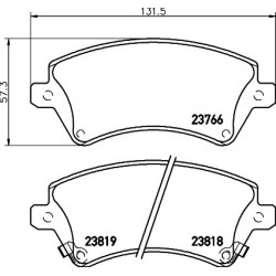 Pedders 6700013 Brake Pads