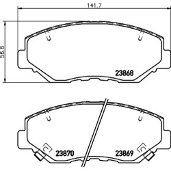 Pedders 6700009 Brake Pads