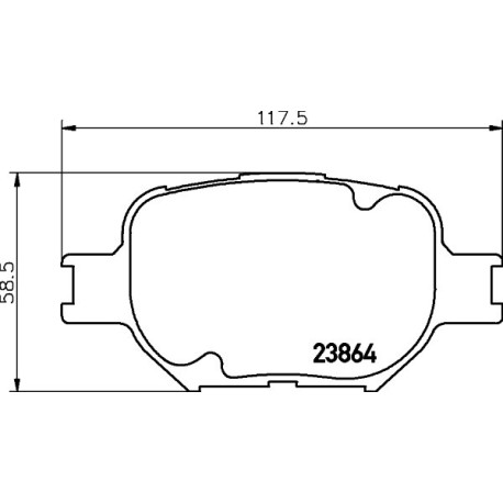 Pedders brakes Pedders 6700004 Brake Pads | races-shop.com
