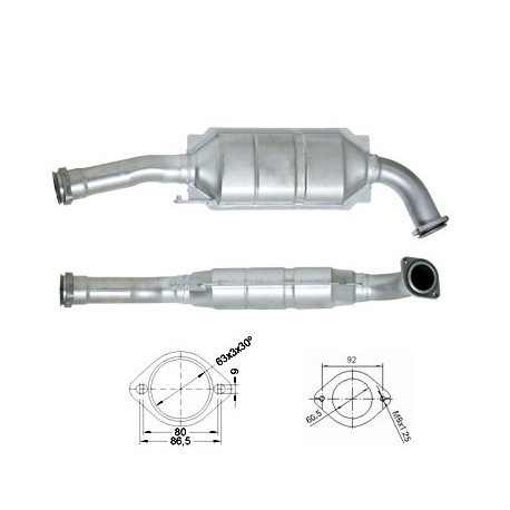 Direc fit CAT and DPF Magnaflow Magnaflow Catalytic Converter for OPEL | races-shop.com