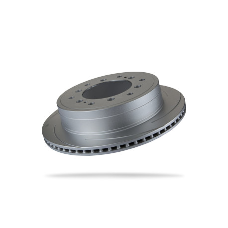 Pedders brakes Pedders 6218170SGR Slotted Geomet Coated Rotor | races-shop.com