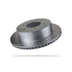 Pedders 6217210SGL Slotted Geomet Coated Rotor