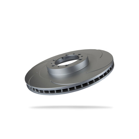 Pedders brakes Pedders 6213050SGR Slotted Geomet Coated Rotor | races-shop.com