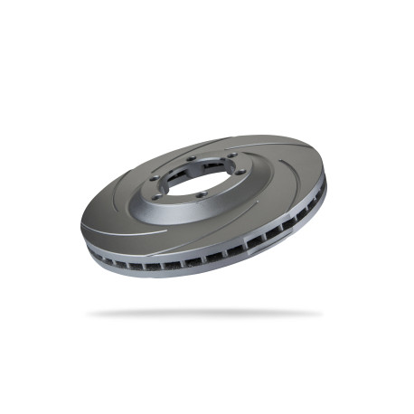 Pedders brakes Pedders 6212200SGL Slotted Geomet Coated Rotor | races-shop.com