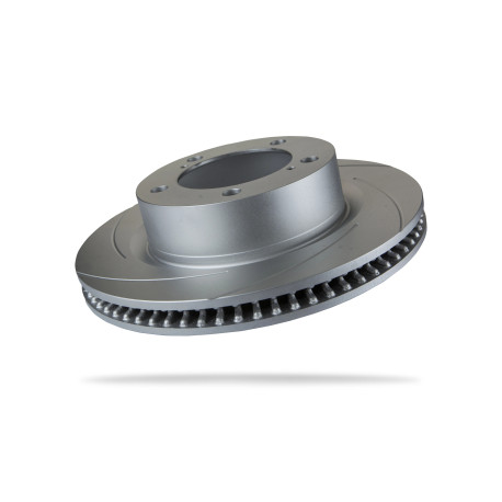 Pedders brakes Pedders 6210990SGL Slotted Geomet Coated Rotor | races-shop.com