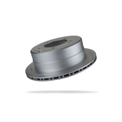 Pedders 6208320SGL Slotted Geomet Coated Rotor