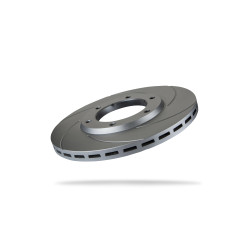 Pedders 6207200SGR Slotted Geomet Coated Rotor