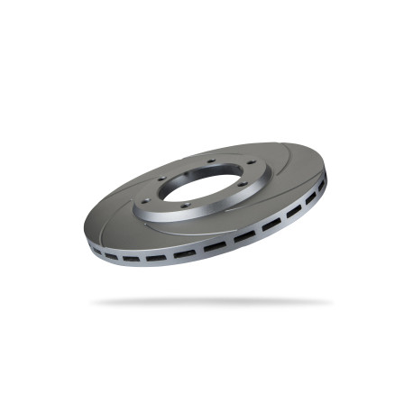 Pedders brakes Pedders 6207200SGR Slotted Geomet Coated Rotor | races-shop.com
