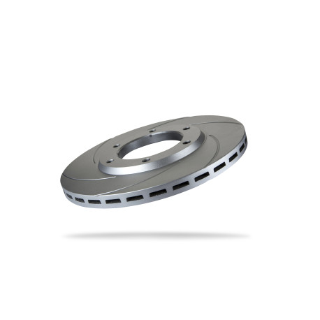 Pedders brakes Pedders 6207200SGL Slotted Geomet Coated Rotor | races-shop.com