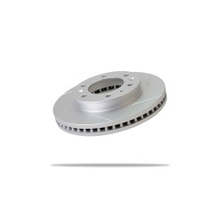 Pedders 6206632SGR Slotted Geomet Coated Rotor