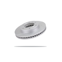 Pedders 6206632SGL Slotted Geomet Coated Rotor