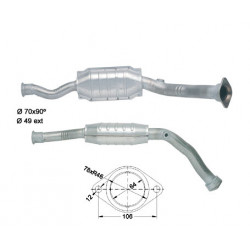 Magnaflow Catalytic Converter for PEUGEOT