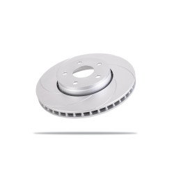 Pedders 6202630SGL Slotted Geomet Coated Rotor