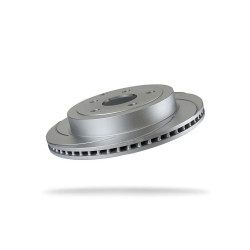 Pedders 6113870SGL Slotted Geomet Coated Rotor