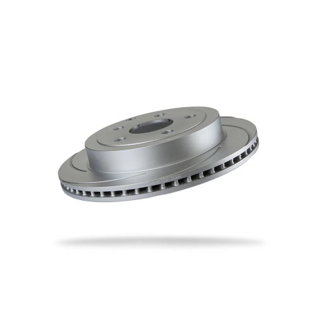 Pedders brakes Pedders 6113870SGL Slotted Geomet Coated Rotor | races-shop.com