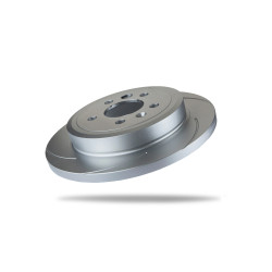 Pedders 6111680SGL Slotted Geomet Coated Rotor