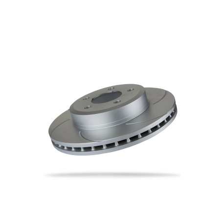 Pedders brakes Pedders 6107230SGR Slotted Geomet Coated Rotor | races-shop.com