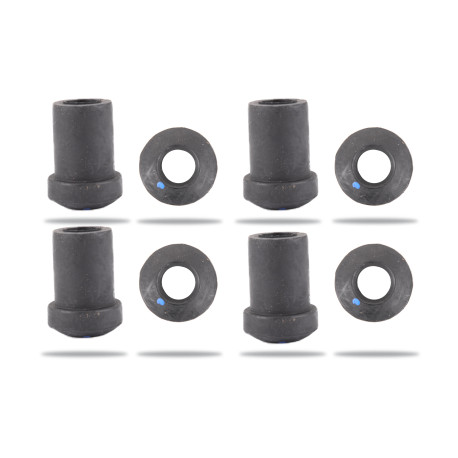 Pedders Pedders 540139 Leaf Spring Upper and Lower Shackle Rubber Bush Kit | races-shop.com
