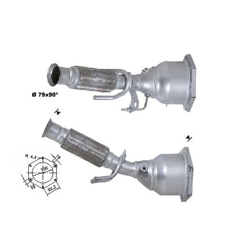 Direc fit CAT and DPF Magnaflow Magnaflow Catalytic Converter for PEUGEOT | races-shop.com