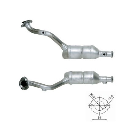 Direc fit CAT and DPF Magnaflow Magnaflow Catalytic Converter for RENAULT | races-shop.com