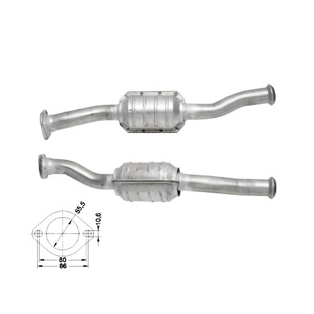 Direc fit CAT and DPF Magnaflow Magnaflow Catalytic Converter for RENAULT | races-shop.com