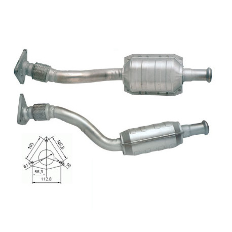 Direc fit CAT and DPF Magnaflow Magnaflow Catalytic Converter for RENAULT | races-shop.com