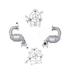 Magnaflow Catalytic Converter for RENAULT