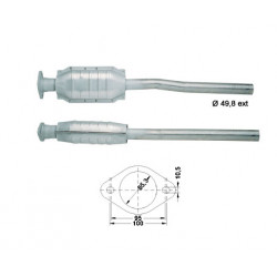 Magnaflow Catalytic Converter for RENAULT