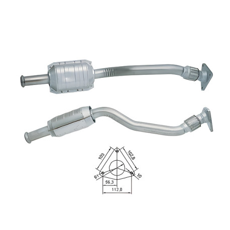 Direc fit CAT and DPF Magnaflow Magnaflow Catalytic Converter for RENAULT | races-shop.com