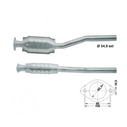 Magnaflow Catalytic Converter for RENAULT